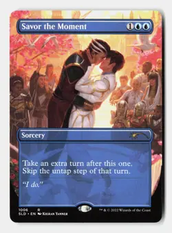 Savor the Moment 1006 Rare Secret Lair Drop Series Magic: The Gathering NM - Image 1