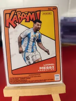 2024-25 Panini Messi Kaboom FIFA Promo Mint - Image 3
