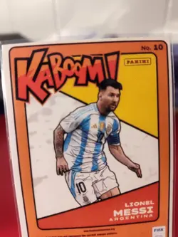 2024-25 Panini Messi Kaboom FIFA Promo Mint - Image 5
