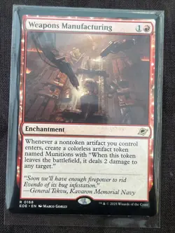 Weapons Manufacturing (Non-foil) Edge of Eternities 0168 Rare MTG - Image 1