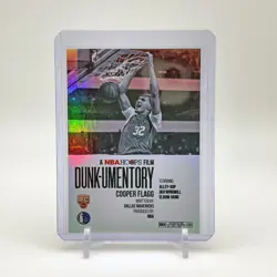 2026 Topps NBA Hoops Dunkumentory Cooper Flagg #D-11 Dallas Mavericks Holo RC - Image 1
