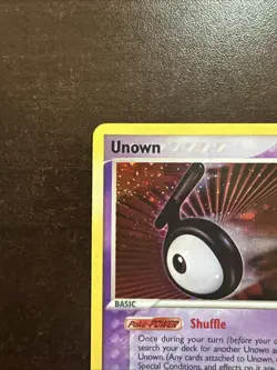 Unown 1/28 Holo VLP Secret Rare Pokemon TCG Unseen Forces - Image 4