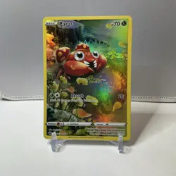 💥 Pokemon TCG Paras GG32/GG70 Crown Zenith Galarian Gallery Ultra Rare Holo NM - Image 1