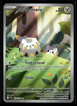 Togedemaru 104/094 Illustration Rare Phantasmal Flames Pokemon NM/M - Image 1