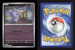 Espurr 036/086 ME04: Chaos Rising Reverse Holo NM/M Pokemon - Image 3