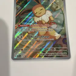 2025 Pokemon Eevee Full Art Promo Card #173 TCG Prismatic Evolutions MT - Image 3