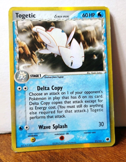 POKEMON TOGETIC 11/101 HOLO DELTA SPECIES DRAGON FRONTIERS HP-DMG - Image 1