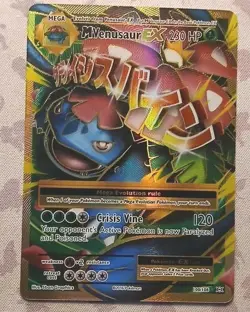 Pokemon TCG M Venusaur EX Full Art Holo Ultra Rare Evolutions 100/108 Very Clean - Image 1