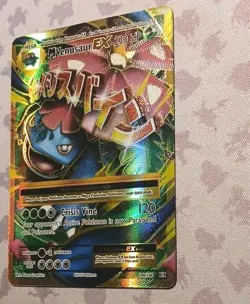 Pokemon TCG M Venusaur EX Full Art Holo Ultra Rare Evolutions 100/108 Very Clean - Image 2