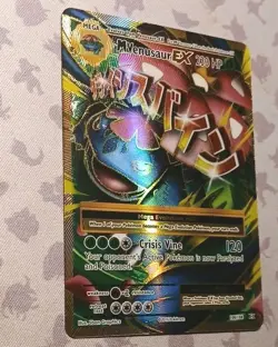 Pokemon TCG M Venusaur EX Full Art Holo Ultra Rare Evolutions 100/108 Very Clean - Image 3