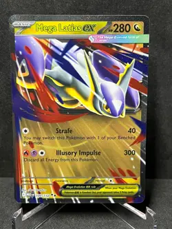 Mega Latias ex 100/132 Double Rare Mega Evolution Pokemon Near Mint - Image 1