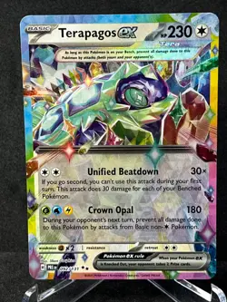 Pokemon Terapagos ex 092/131 Prismatic Evolutions Holo - Image 1