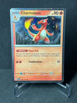 Pokemon Charmeleon Cosmos Holo 008/091 SWIRL 🌀 Near Mint - Image 2