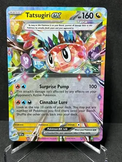 Tatsugiri ex 142/191 Double Rare Surging Sparks Pokemon Near Mint - Image 1