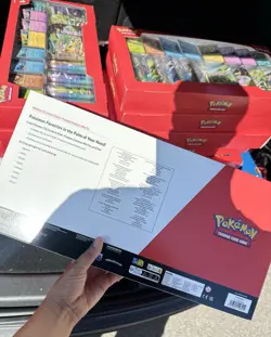 Pokemon Prismatic Evolutions 8 Mini Tins with Promo Cards Costco Set Of 2 INHAND - Image 2