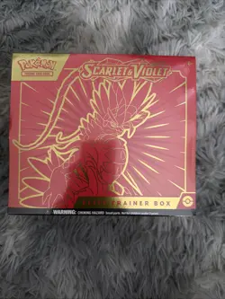 Pokemon TCG Scarlet & Violet Elite Trainer Box (Red Box) FACTORY SEALED 820650853418 - Image 1