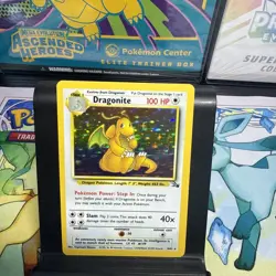 Pokemon Dragonite 4/62 Fossil Holo - Image 1