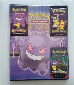 🎃 3 Complete Sets 2022-2024 Pokemon Trick or Trade (90 cards) Halloween Binder - Image 1