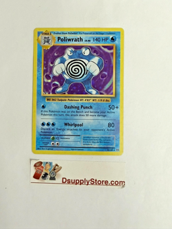 Poliwrath 25/108 Evolutions Holo Pokemon FREE SHIPPING - Image 1