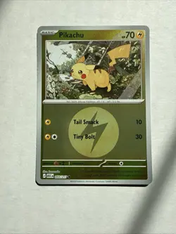 Pikachu Reverse Holo Electric [NM] - MEG: Ascended Heroes 55/217 Pokemon TCG - Image 1