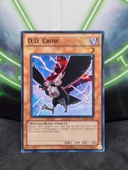 Yugioh D.D. Crow LCGX-EN234 Super Rare Unlimited NM - Image 1