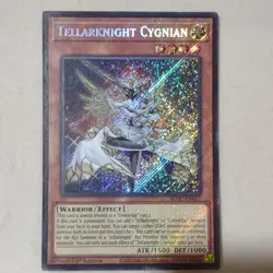 Konami Yu-Gi-Oh! Tellarknight Cygniar BLGG-EN017 Holo Effect 1st Edition - Image 1