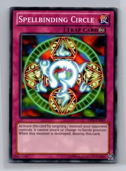 Spellbinding Circle YSYR-EN041 Starter Deck: Yugi Reloaded Yu-Gi-Oh Unlimited NM - Image 1