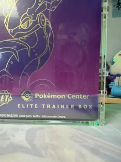 SV Scarlet & Violet (Miraidon) POKEMON CENTER ETB SEALED With Display Case - Image 1