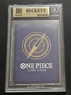 **Gem Mint Dracule Mihawk SP One Piece The Azure Sea's Seven EN OP12-030 BGS 9.5 - Image 2