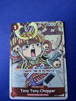 Tony Tony Chopper ST01-006 Alt Art 25th Anniversary One Piece TCG - Image 1
