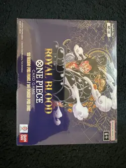 One Piece TCG OP-10 Royal Blood PERFECT PRISTINE Booster Box + ACRYLIC CASE ⚡💎 - Image 2