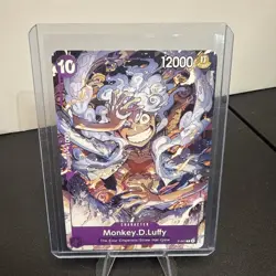 2022 One Piece Promos English Monkey D Luffy Starter Deck 18: PURPLE #P-041 - Image 1