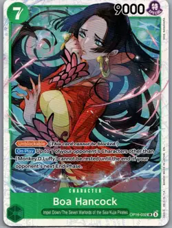Boa Hancock OP16-032 Super Rare The Time of Battle One Piece Foil Near Mint - Image 1