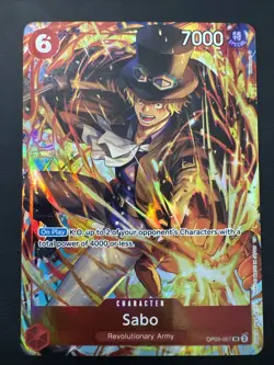 Sabo (Illustration Box Vol.5) OP05-007 One Piece Promotion Cards Foil - Image 1