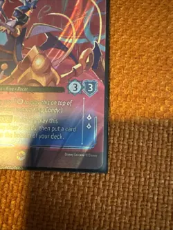 Disney Lorcana TCG King Candy Sweet Abomination 218/204 Enchanted - Image 3