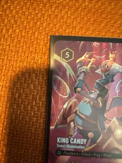 Disney Lorcana TCG King Candy Sweet Abomination 218/204 Enchanted - Image 5
