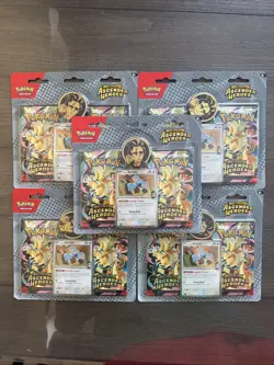 Ascended Heroes Lot of 5 Two Pack Blisters New Sealed 10 Packs Pokemon TCG - Image 1