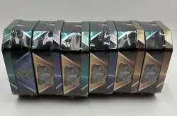Lot of 6 Triple Whammy Collector Sealed Tin Set Pokemon TCG -18 Packs - Image 3