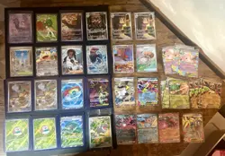 Large Lot of Pokemon TCG Perfect Order EX/Full Art/Illustrator Rare Cards NM - Image 1