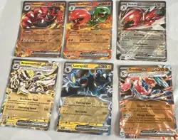 Pokemon TCG Paldea Evolved 6-Card Full Art Holo Lot Incineroar ex + - Image 1