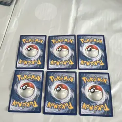 Pokemon TCG Paldea Evolved 6-Card Full Art Holo Lot Incineroar ex + - Image 2