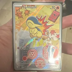 Pokemon TCG MEP Promo Holo 3-Card Lot Chikorita Cyndaquil Totodile 046-048 - Image 4