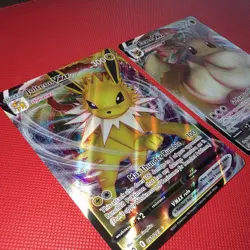 Pokemon TCG Jolteon VMAX & Eevee VMAX Promo Lot SWSH203/SWSH087, English - Image 5