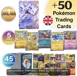 Pokemon TCG Scarlet & Violet 151 Mixed Lot 50 English Holo/Reverse Alakazam - Image 2