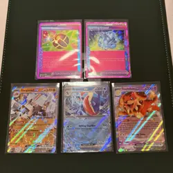 Pokemon TCG: Stellar Crown Holo 5-Card Lot - Image 1