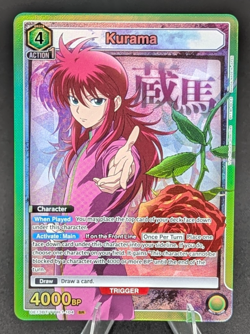 Union Arena Kurama UE13BT/YYH-1-104 (SR) Yu Yu Hakusho: Ghost Files UE13BT - Image 1
