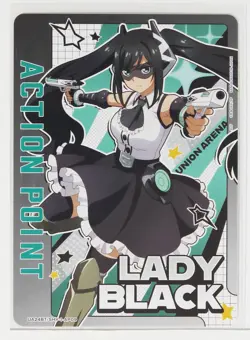 ACTION POINT-LADY BLACK SHY-1-AP09 - Shy Union Arena Trading Card - Image 1