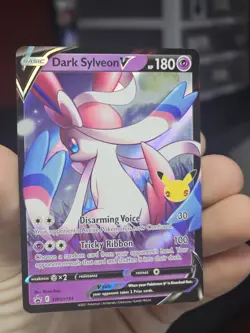 Dark Sylveon V SWSH134 Black Star Promo Full Art Rare Holo Pokemon TCG NM/M - Image 1