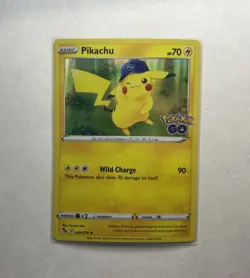Pokemon TCG Pikachu 028/078 Holo Rare Pokemon Go 2022 Multiple Available - Image 1
