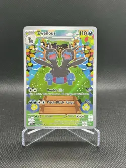 Zweilous 147/086 Illustration Rare Sv: Black Bolt White Flare Pokemon TCG - Image 1